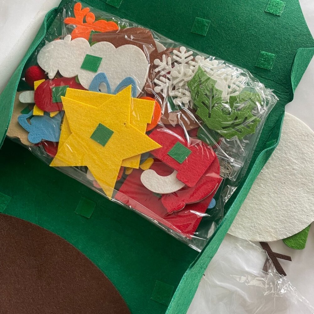 Felt Kids Christmas Tree Activity Set - Picture 12 of 12